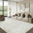 thumbnail image 1 of WIPONKEN 5x7 Area Rug for Living Room and Bedroom, Washable Modern Abstract Low-Pile Mat with Non-Slip Backing, 1 of 7