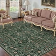 thumbnail image 1 of WIPONKEN 5x7 Area Rugs Morris Carpet for Living Room Bedroom Dining Room Office Farmhouse, Machine Washable Non Slip Vintage Persia Rug Black, 1 of 7