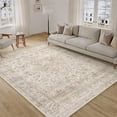 thumbnail image 1 of WIPONKEN 5x7 Area Rugs for Living Room Bedroom Dining Room Office Farmhouse, Machine Washable Non Slip Vintage Persia Rug, 1 of 8