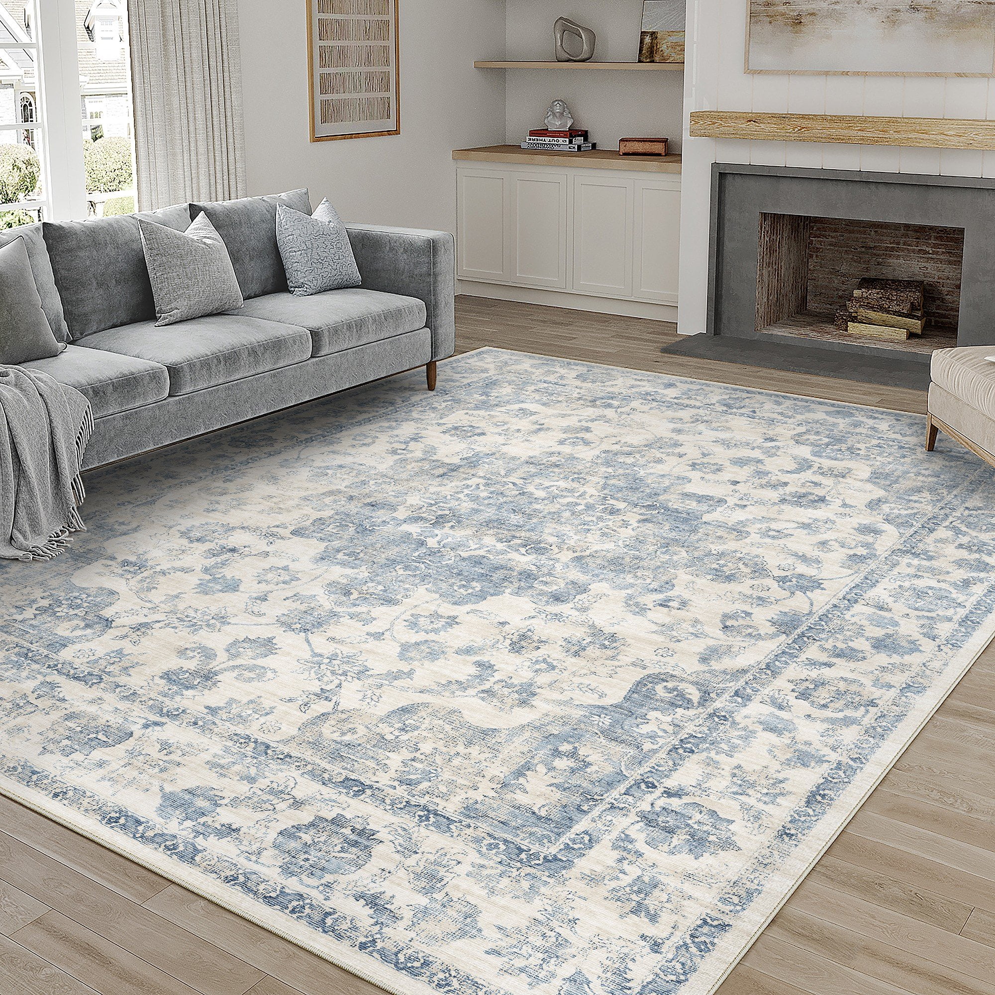 WIPONKEN 6x9 Area Rugs for Living Room Bedroom Dining Room Office ...