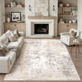 thumbnail image 1 of WIPONKEN 9x12 Large Area Rug for Living Room and Bedroom, Washable Modern Abstract Low-Pile Mat with Non-Slip Backing, 1 of 9
