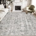 thumbnail image 1 of WIPONKEN 9x12 Large Area Rug for Living Room and Bedroom, Washable Modern Abstract Low-Pile Mat with Non-Slip Backing, 1 of 7