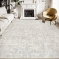 thumbnail image 1 of WIPONKEN 9x12 Large Area Rug for Living Room and Bedroom, Washable Modern Abstract Low-Pile Mat with Non-Slip Backing, 1 of 7