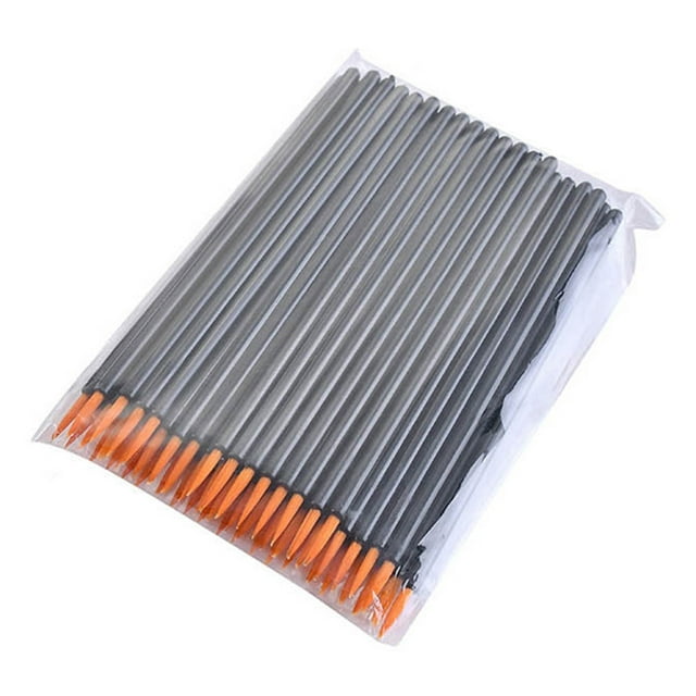 WIQUOKETT 50pcs Disposable Eyeliner Brush Fine Fiber Lip Liner Eyeliner