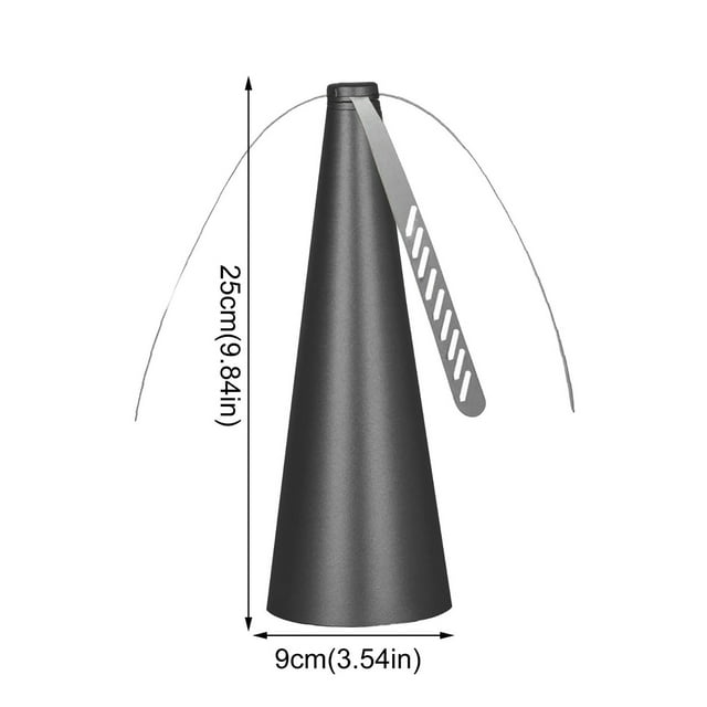 WIQUOKETT Fly Repellent Fan Keep Flies and Bugs Away From Your Food
