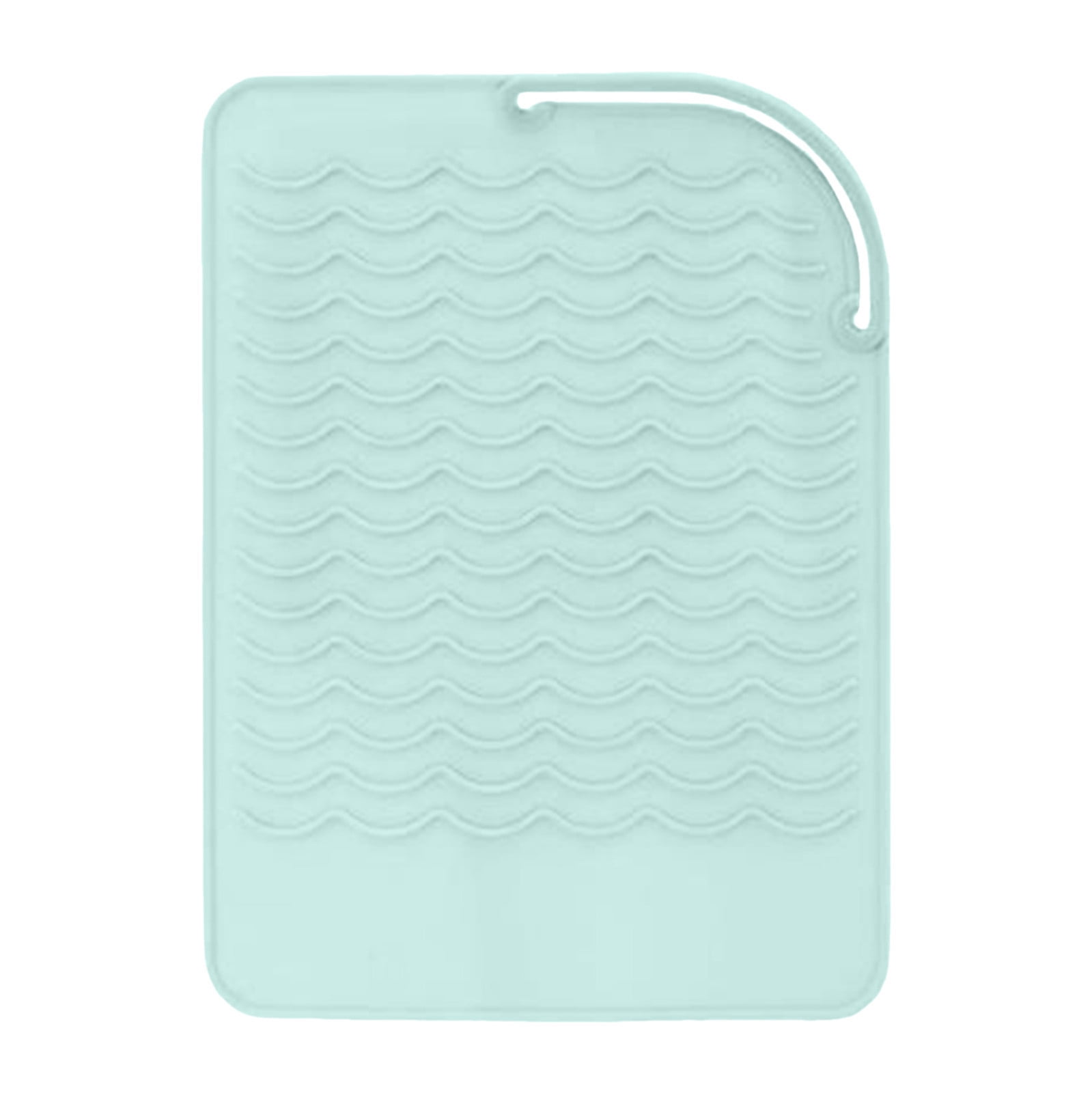 WIQUOKETT Hair Tools Straightener Silicone Insulation Pad Curling ...