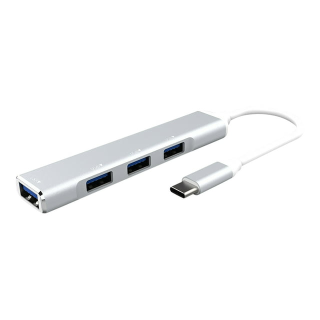 WIQUOKETT Type C 3.0 Hub for Laptop Multi Type C Port Expander Fast