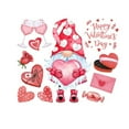 WIQUOKETT Valentine's Day Sticker Living Room Bedroom Wall Decoration