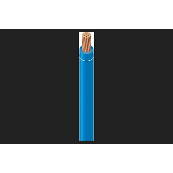 WIRE 10THHN STR BLU 500'