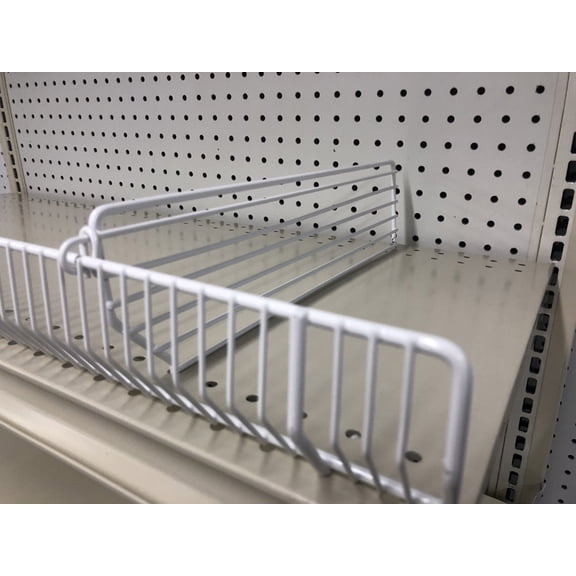 Trion 9007305 Wire Binning Shelving Unit, White
