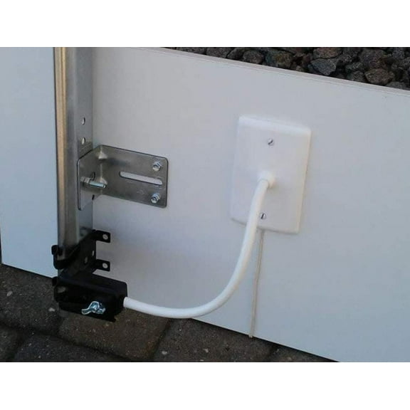 WIRE HIDE Premium Garage Door Sensor Wire Cover Protector Kit. Includes 3 Covers, Tube, and All Hardware Needed. Fits Chamberlain/LiftMaster/Craftsman/Genie