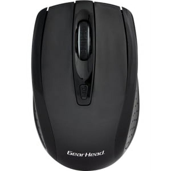 WIRELESS OPTICAL NANO MOUSE 2.4GHZ CONNECTIVITY BLACK/BLACK - image 1 of 2