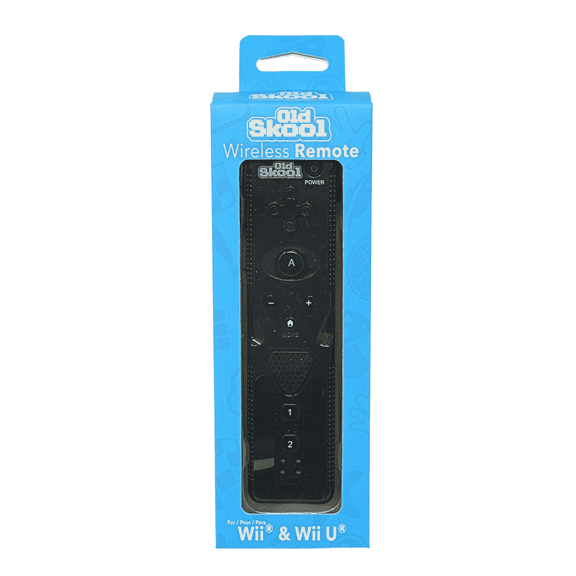 WIRELESS REMOTE FOR WII & WII U (BLACK)