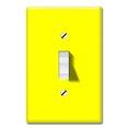 thumbnail image 1 of WIRESTER 1-Gang Toggle Light Switch Wall Plate/Switch Plate Cover, Solid Yellow, 1 of 6