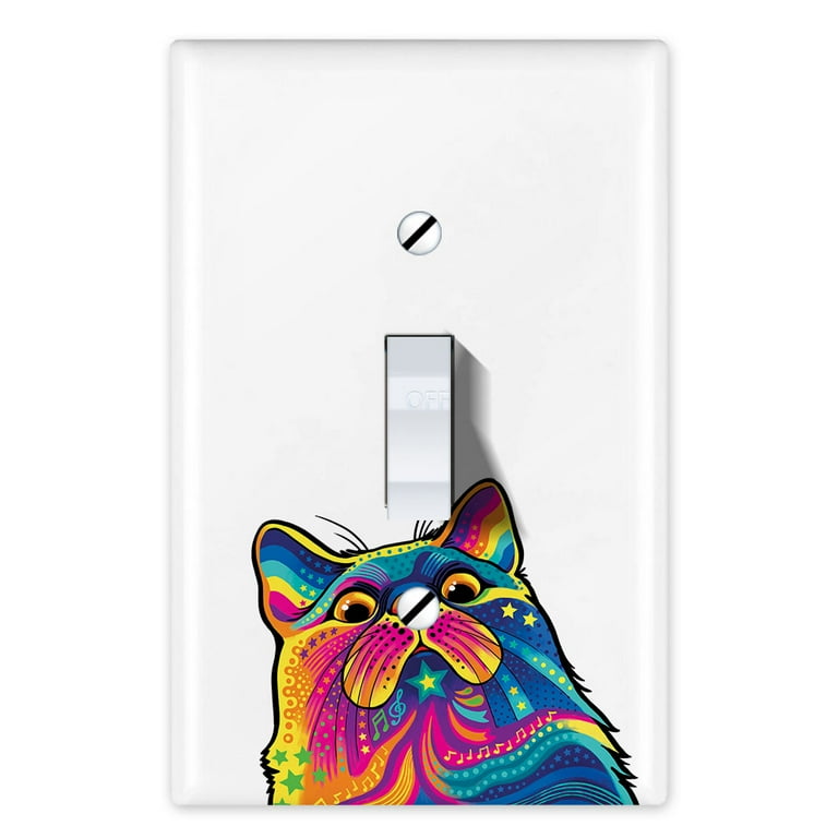 Cat switch plate covers cheap