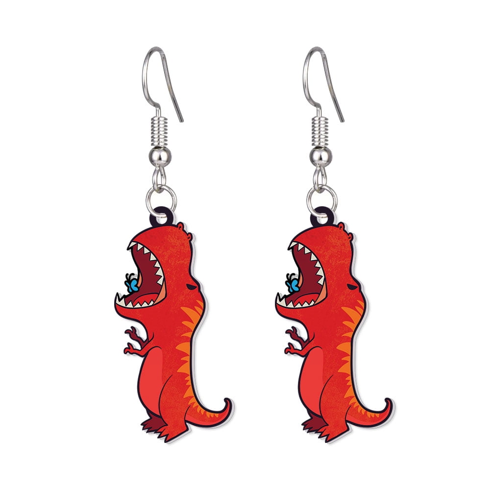 Earring Sets Dinosaur Dangle Earrings Sterling Silver T Rex