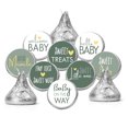 thumbnail image 1 of WIRESTER 1000 Pcs Chocolate Drops Labels Stickers Candy Stickers 0.75 Inch for Baby Girl Boy Shower Birthday Party Supplies - Boy Girl Baby Shower, 1 of 6