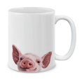thumbnail image 1 of WIRESTER 11 Oz Ceramic Tea Cup Coffee Mug, Baby Pig, 1 of 7