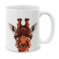 thumbnail image 1 of WIRESTER 11 Oz Ceramic Tea Cup Coffee Mug, Giraffe, 1 of 7