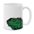 thumbnail image 1 of WIRESTER 11 Oz Ceramic Tea Cup Coffee Mug, Green Iguana, 1 of 8
