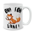 thumbnail image 1 of WIRESTER 11 Oz Ceramic Tea Cup Coffee Mug, Oh For Fox Sake, 1 of 7