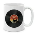 thumbnail image 1 of WIRESTER 11oz 325ml Ceramic Tea Cup Coffee Mug With Handgrip For Gift, Birthday, Anniversary, Christmas - Black Cat Music Vol.13, 1 of 7