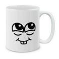 thumbnail image 1 of WIRESTER 11oz 325ml Ceramic Tea Cup Coffee Mug With Handgrip For Gift, Birthday, Anniversary, Christmas - Cute Cartoon Face Expression, 1 of 7