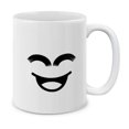 thumbnail image 1 of WIRESTER 11oz 325ml Ceramic Tea Cup Coffee Mug With Handgrip For Gift, Birthday, Anniversary, Christmas - Cute Funny Cartoon Eyes Mouth, 1 of 7