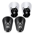 thumbnail image 1 of WIRESTER 2 Pairs Mini Soccer Shin Guards 3.9×2.4 in, Lightweight Protective Football Pads for Men, Women & Kids – Dog & Cat, 1 of 6