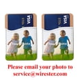 thumbnail image 1 of WIRESTER 2pcs Set Customized Personalized Picture Self-Adhesive PU Leather Card Holder Stick on Pocket Credit Card Case Pouch Wallet for iPhone Samsung Galaxy Smart Phones, 1 of 6
