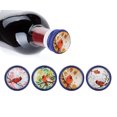 thumbnail image 1 of WIRESTER 4pcs Set Red Cardinal Birds Ceramic Cork Wine Bottle Stopper Wine Corks Crafts, 1 of 6