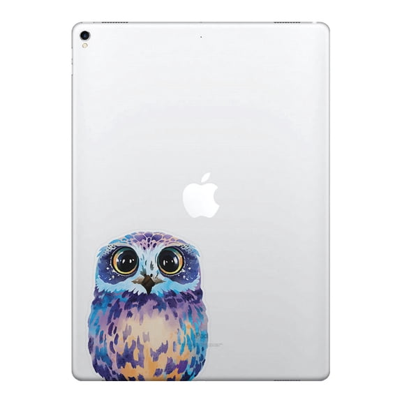 WIRESTER 5" x 5" Vinyl Decal Sticker For Notebook, Ipad - Blue Owl