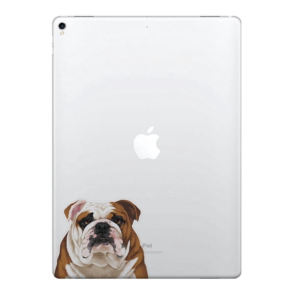 WIRESTER 5" x 5" Vinyl Decal Sticker For Notebook, Ipad - Full English Bulldog