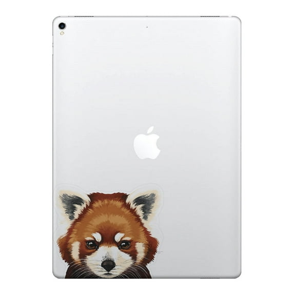 WIRESTER 5" x 5" Vinyl Decal Sticker For Notebook, Ipad - Red Panda