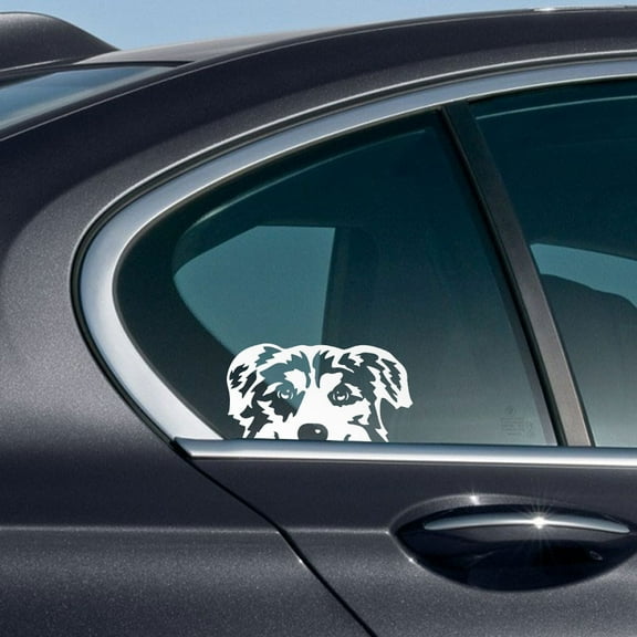 WIRESTER 6" x 3.08" Vinyl Decor Decal Car Sticker Window Auto Vehicle Decoration - Australian Shepherd