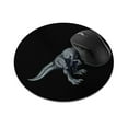 thumbnail image 1 of WIRESTER 7.88 in Round Mouse Pad with Non-Slip Rubber Base for Computers, Laptop, Office & Home - Allosaurus Dinosaur, 1 of 5