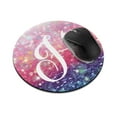 thumbnail image 1 of WIRESTER 7.88 in Round Mouse Pad with Non-Slip Rubber Base for Computers, Laptop, Office & Home - Gliter Pink Blue H, 1 of 5