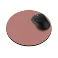 thumbnail image 1 of WIRESTER 7.88 in Round Mouse Pad with Non-Slip Rubber Base for Computers, Laptop, Office & Home - Solid Rose Gold, 1 of 5