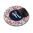 thumbnail image 1 of WIRESTER 7.88 in Round Mouse Pad with Non-Slip Rubber Base for Computers, Laptop, Office & Home - Watercolor Flower R, 1 of 5