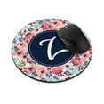 thumbnail image 1 of WIRESTER 7.88 in Round Mouse Pad with Non-Slip Rubber Base for Computers, Laptop, Office & Home - Watercolor Flower Z, 1 of 5
