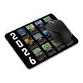 thumbnail image 1 of WIRESTER 8.66x7.08 in Rectangle Mouse Pad with Non-Slip Rubber Base for Computers, Laptop, Office & Home – Year 2026 Calendar Van Gogh Black Background, 1 of 5