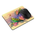 thumbnail image 1 of WIRESTER 8.66x7.08 in Rectangle Mouse Pad with Non-Slip Rubber Base for Computers, Laptop, Office & Home - Budgie Parakeet Birds, 1 of 5