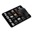 thumbnail image 1 of WIRESTER 8.66x7.08 in Rectangle Mouse Pad with Non-Slip Rubber Base for Computers, Laptop, Office & Home – Cat Faces 2026 Calendar, 1 of 5