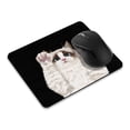 thumbnail image 1 of WIRESTER 8.66x7.08 in Rectangle Mouse Pad with Non-Slip Rubber Base for Computers, Laptop, Office & Home - Chocolate Bicolor Ragdoll Cat Paws Up, 1 of 5