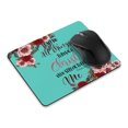 thumbnail image 1 of WIRESTER 8.66x7.08 in Rectangle Mouse Pad with Non-Slip Rubber Base for Computers, Laptop, Office & Home - Christian Bible Verses Philippians 4:13, 1 of 5