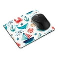 thumbnail image 1 of WIRESTER 8.66x7.08 in Rectangle Mouse Pad with Non-Slip Rubber Base for Computers, Laptop, Office & Home - Marine Boat Crab Pattern, 1 of 5