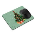 thumbnail image 1 of WIRESTER 8.66x7.08 in Rectangle Mouse Pad with Non-Slip Rubber Base for Computers, Laptop, Office & Home - Presents Under The Green Christmas Tree, 1 of 5