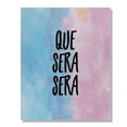 thumbnail image 1 of WIRESTER Canvas Prints Art Poster, Que Sera Sera, 8 x 10 inch Gifts Wall Home Decoration Canvas Artwork Poster, 1 of 7