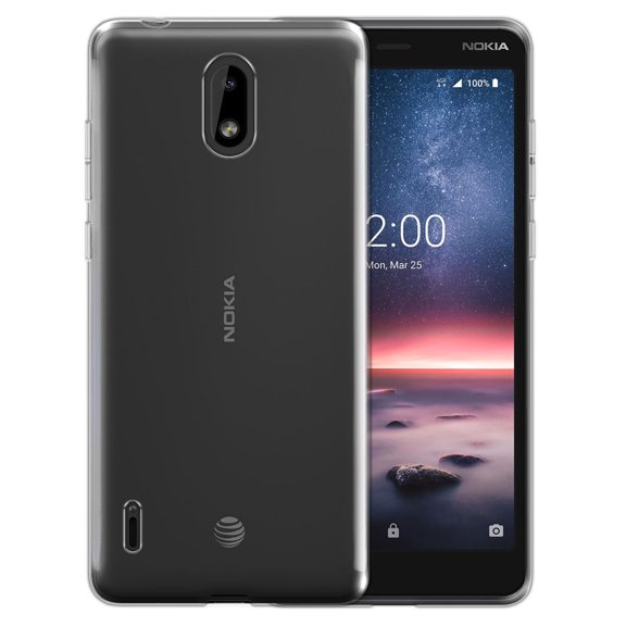 WIRESTER Clear Soft TPU Case Slim Protective Cover for Nokia 3.1 A / Nokia 3.1 C 5.45" 2019