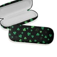 thumbnail image 1 of WIRESTER Durable Hard Clamshell Eyeglass Case with Microfiber Cloth - Shamrock Clover Leaves, 1 of 6
